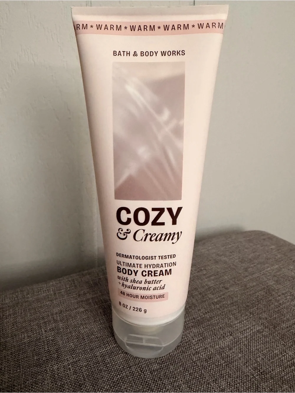 Bath & Body Works Cozy & Creamy Ultimate Hydration Body Cream - Light Pink